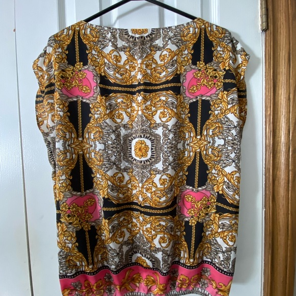 Shelli Segal Laundry blouse shirt woman’s size 10 - Picture 8 of 9